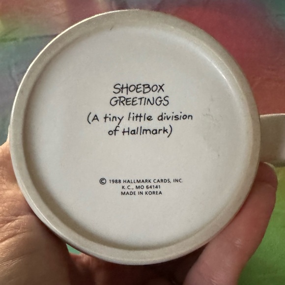 Shoebox greeting mug by hallmark! - Picture 3 of 4